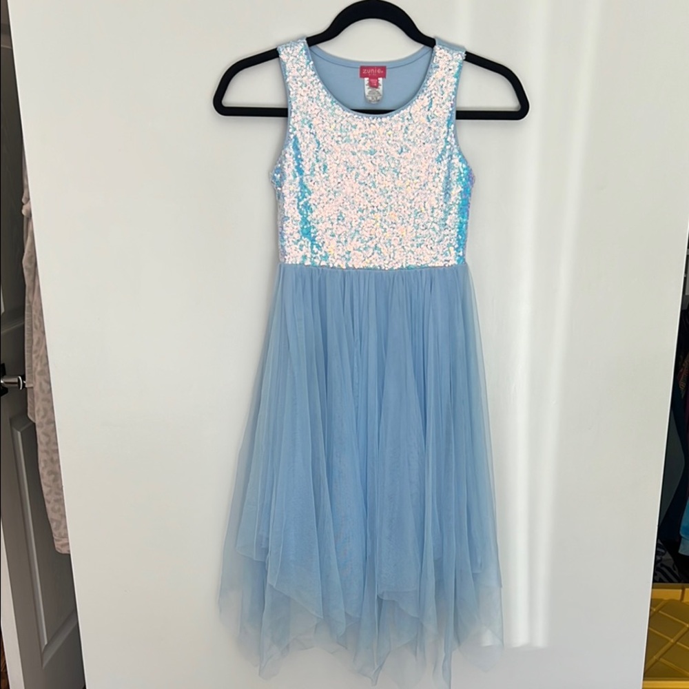 Zunie Sparkling Sequin Dress
